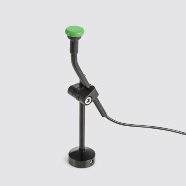 This is a photo of a Twister on bended tube with green cap